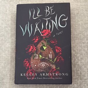 I'll Be Watching Novel with Red Rose Design